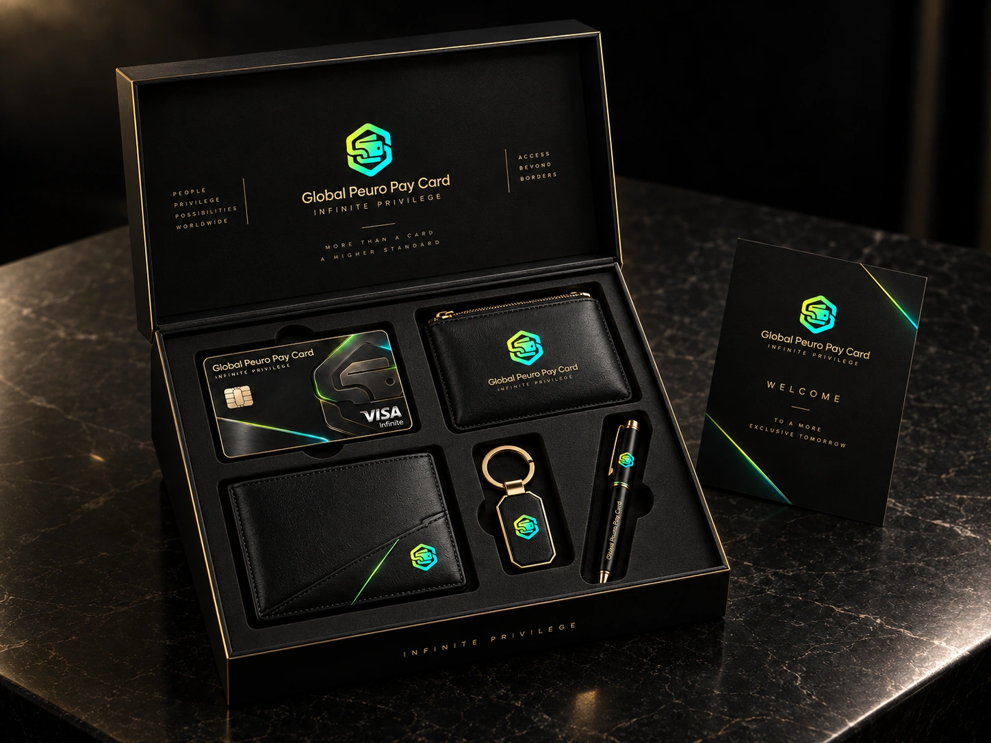 Global Konebe Card premium welcome kit